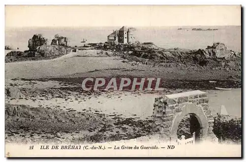 Ile de Brehat - La Greve du Guersido - Ansichtskarte AK