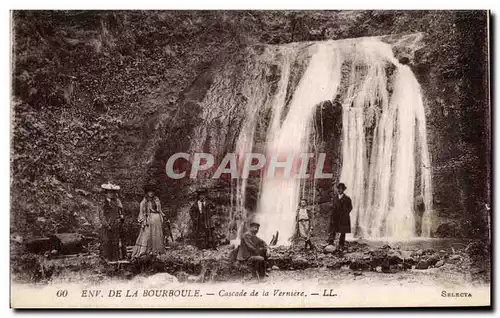 Environs de la Bourboule - Cascade de la Verniere - Ansichtskarte AK