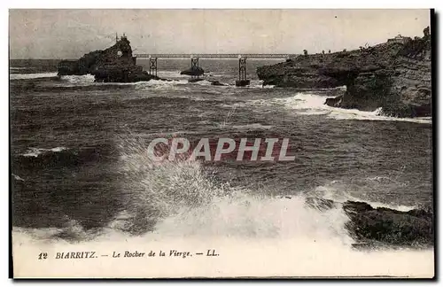 Biarritz - Le Rocher de la Vierge - Cartes postales