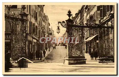 Nancy - La Coquette - Rue Gambetta - Ansichtskarte AK