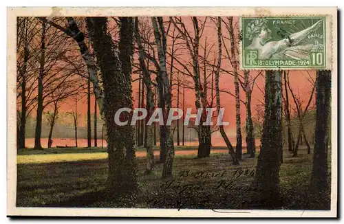 Cartes postales Lyon Le parc de la Tete d or