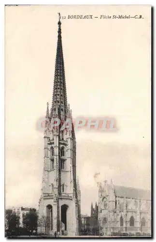 Cartes postales Bordeaux Fleche St Michel