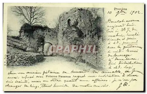 Cartes postales Provins Poterne Faneron