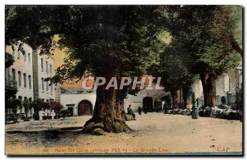 Cartes postales Mont St Odile La grande cour