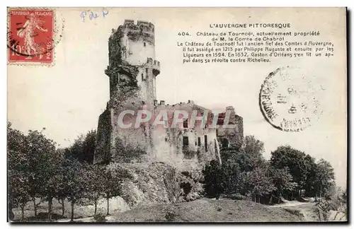 Cartes postales Auvergne Chateau de Tournoel