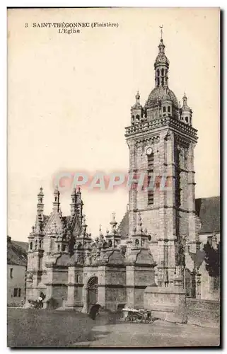 Cartes postales Saint Thegonnec L eglise