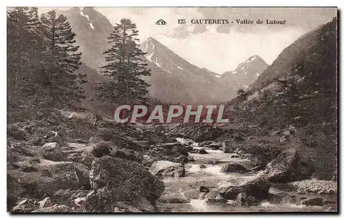 Cauterets - Vallee de Lutour - Ansichtskarte AK