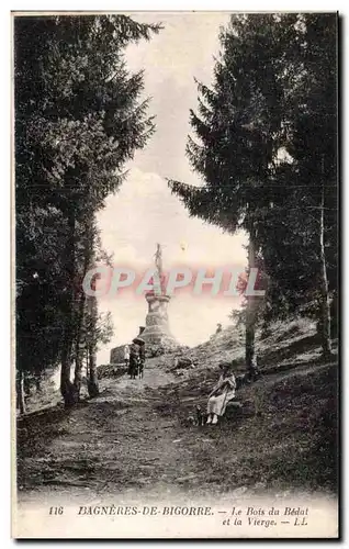 Bagneres de Bigorre - Le Bois du Bedal et la Vierge - Cartes postales