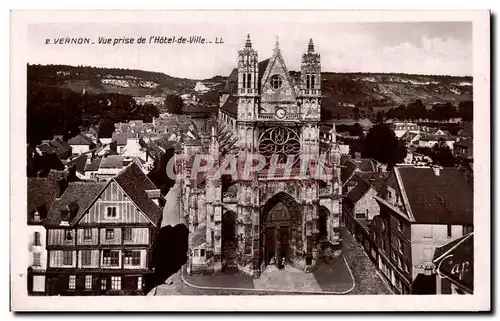 Vernon - Vue prise de l Hotel de Ville - Ansichtskarte AK