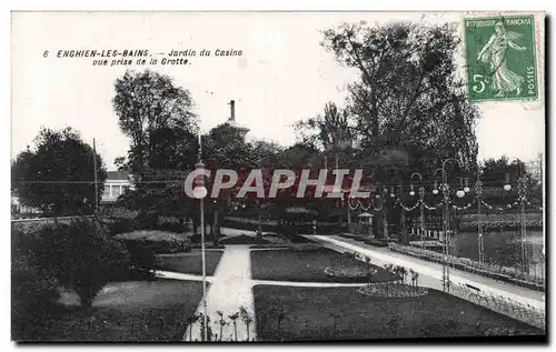 Enghien les Bains - Jardin du Casino - Cartes postales