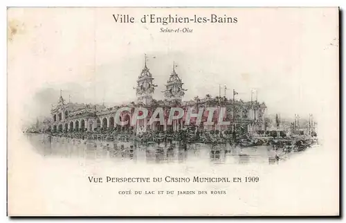Enghien les Bains - La Ville en 1909 - Cartes postales