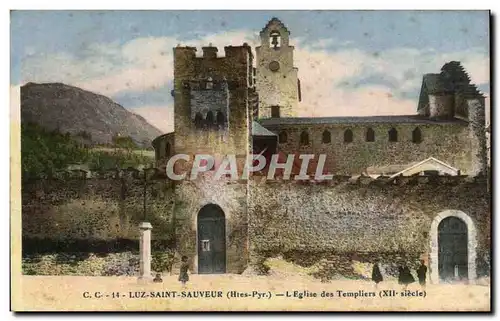 Luz - L Eglise des Templiers - Cartes postales