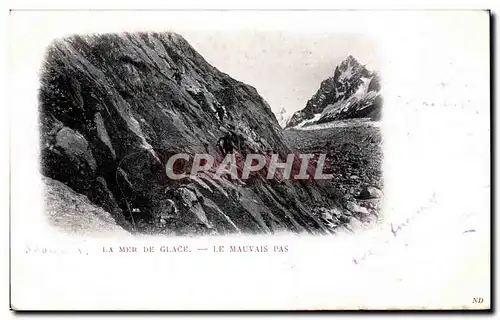 La Mer de Glace - Le Mauvais Alpinistes - Cartes postales