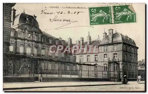 Vannes - La Prefecture - Cartes postales