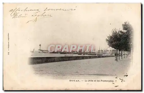 Royan - La Jetee et la Promenade - Cartes postales