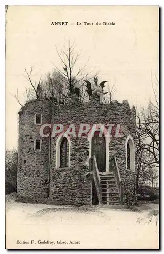 Anet - Annet - La Tour du Diable - Cartes postales