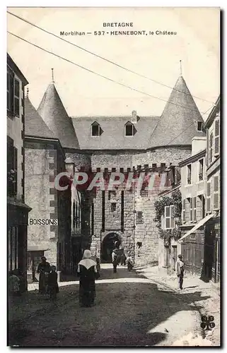 Hennebont - Le Chateau - Cartes postales