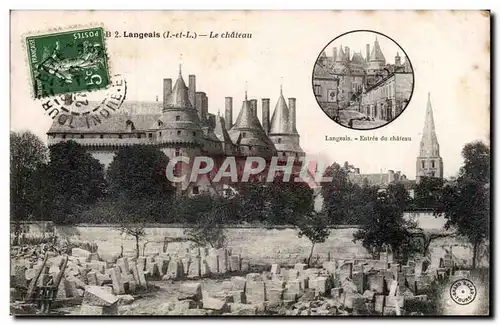 Langeais - Le Chateau - Cartes postales