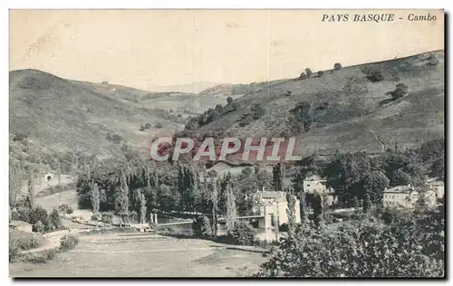 Cartes postales Pays basque Cambo