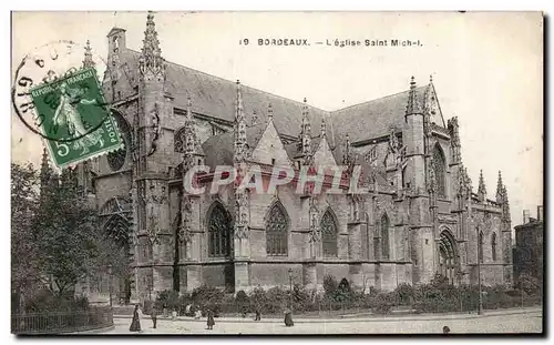 Cartes postales Bordeaux L eglise Saint Michel