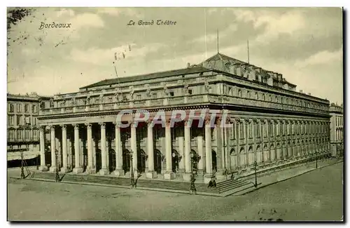 Cartes postales Bordeaux Le grand theatre