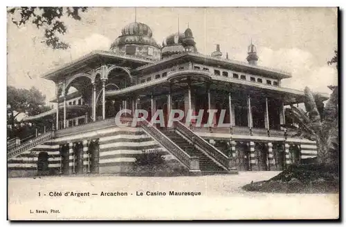 Cartes postales Arcachon Le casino mauresque