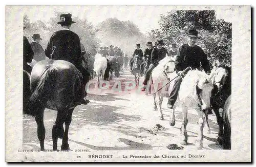 REPRO Benodet La procession des chevaux au Drennec