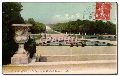 Cartes postales Parc de Versailles Bassin de Latone