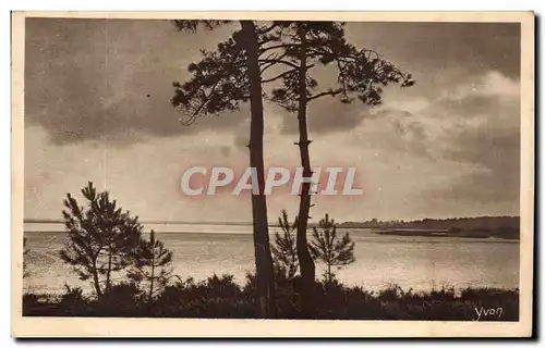 Ansichtskarte AK Landes Soir d orage sur l etang d Aureilhan pres Mimizan