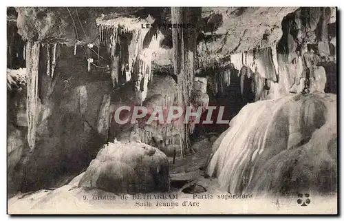 Cartes postales Grottes de Betharram Partie superieure Salle Jeanne d arc