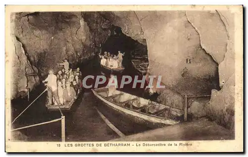 Ansichtskarte AK Grottes de Betharram le debarcadere de la riviere