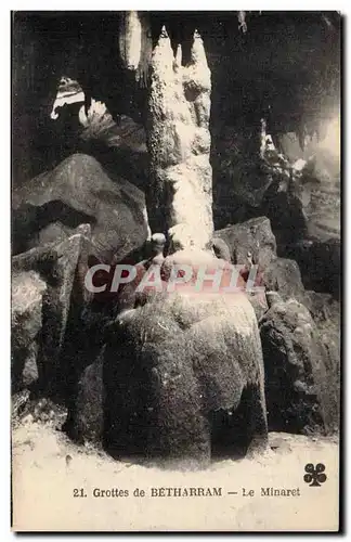 Cartes postales Grottes de Betharram Le minaret