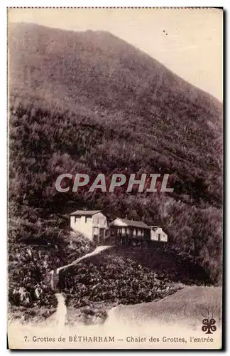 Cartes postales Grottes de Betharram Chalet des grottes L entree