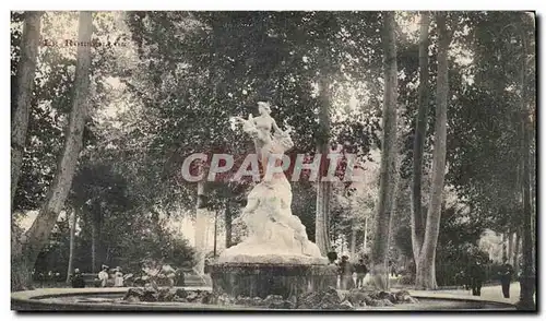 Cartes postales Perpignan La fontaine monumentale du jardin des plantes