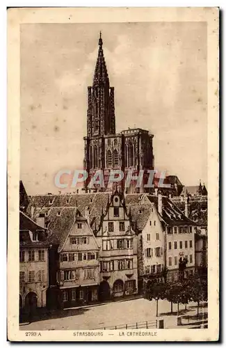 Cartes postales Strasbourg La cathedrale