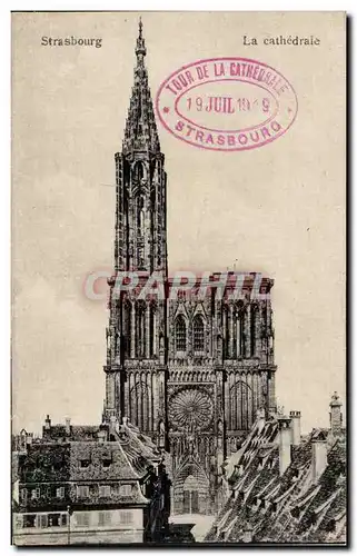 Cartes postales Strasbourg La cathedrale