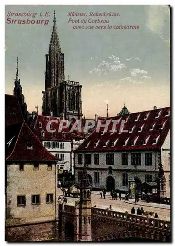 Cartes postales Strasbourg Pont du corbeau