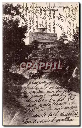 Cartes postales Chatel Guyon Le manoir fleuri