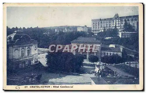 Cartes postales Chatel Guyon Hotel Continental