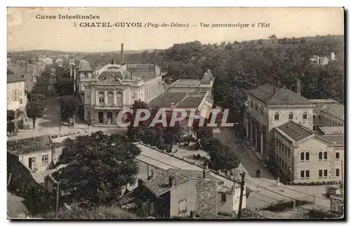 Cartes postales Chatel Guyon Vue panoramique a l Est