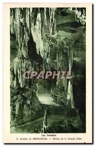 Cartes postales Grottes de Betharram Entree de la grande salle