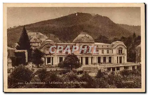 Ansichtskarte AK La Bourboule Le casino et le funiculaire