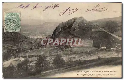 Cartes postales La Bourboule et la roche Vendeix