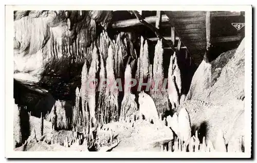 Cartes postales Grottes de Betharram Les larmes figees