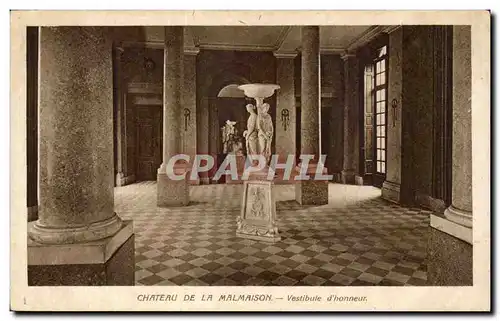 Ansichtskarte AK Chateau de la Malmaison Vestibule d honneur