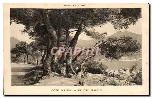 Cartes postales Cote d azur Le cap Martin