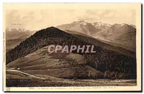 Ansichtskarte AK Route des Pyrenees Le sommet du col d Aspin