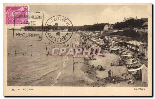 Cartes postales Fouras La plage