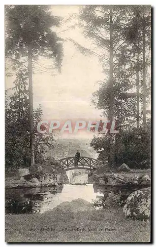 Ansichtskarte AK Rennes La passerelle du jardin des plantes