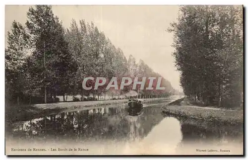 Cartes postales Environs de Rennes Les bords de la Rance